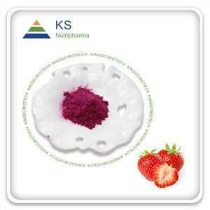 Jarðarberja ávaxtaduft